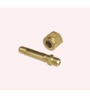 Single Stage Brass Gas Regulators Compact Design, Adjustable Pressure Regulators for Welding Cutting and Industrial Gas Distribution Systems